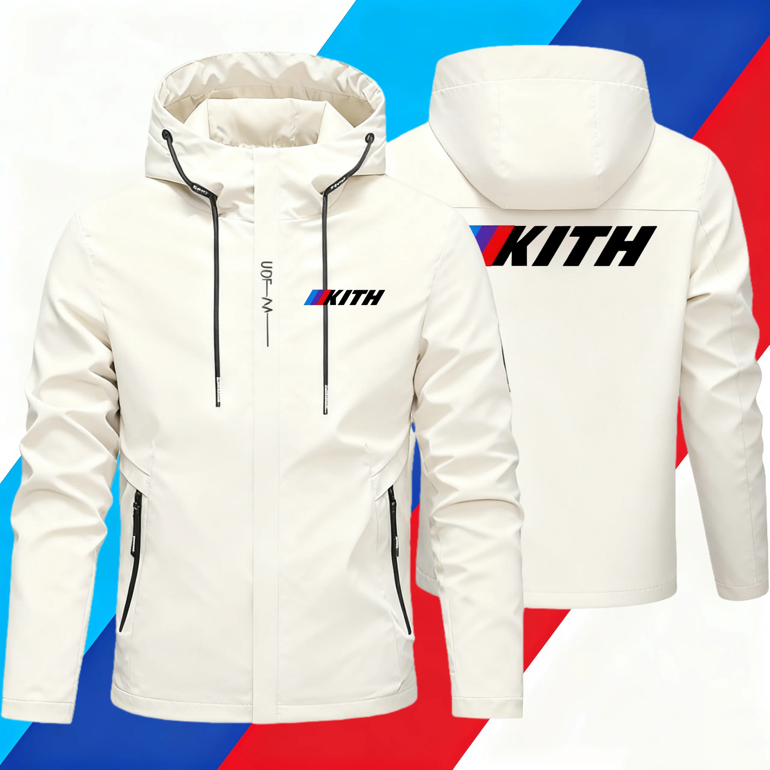 2026 новая ветрозащитная куртка BMW KITH, уличный велосипедный костюм унисекс