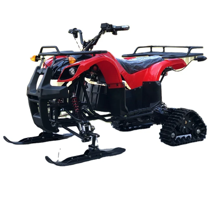 ATV Snow And Ice Cross-country Tracked Motorcycle Sled Board Ski Vehicle Electric Ski Vehicle