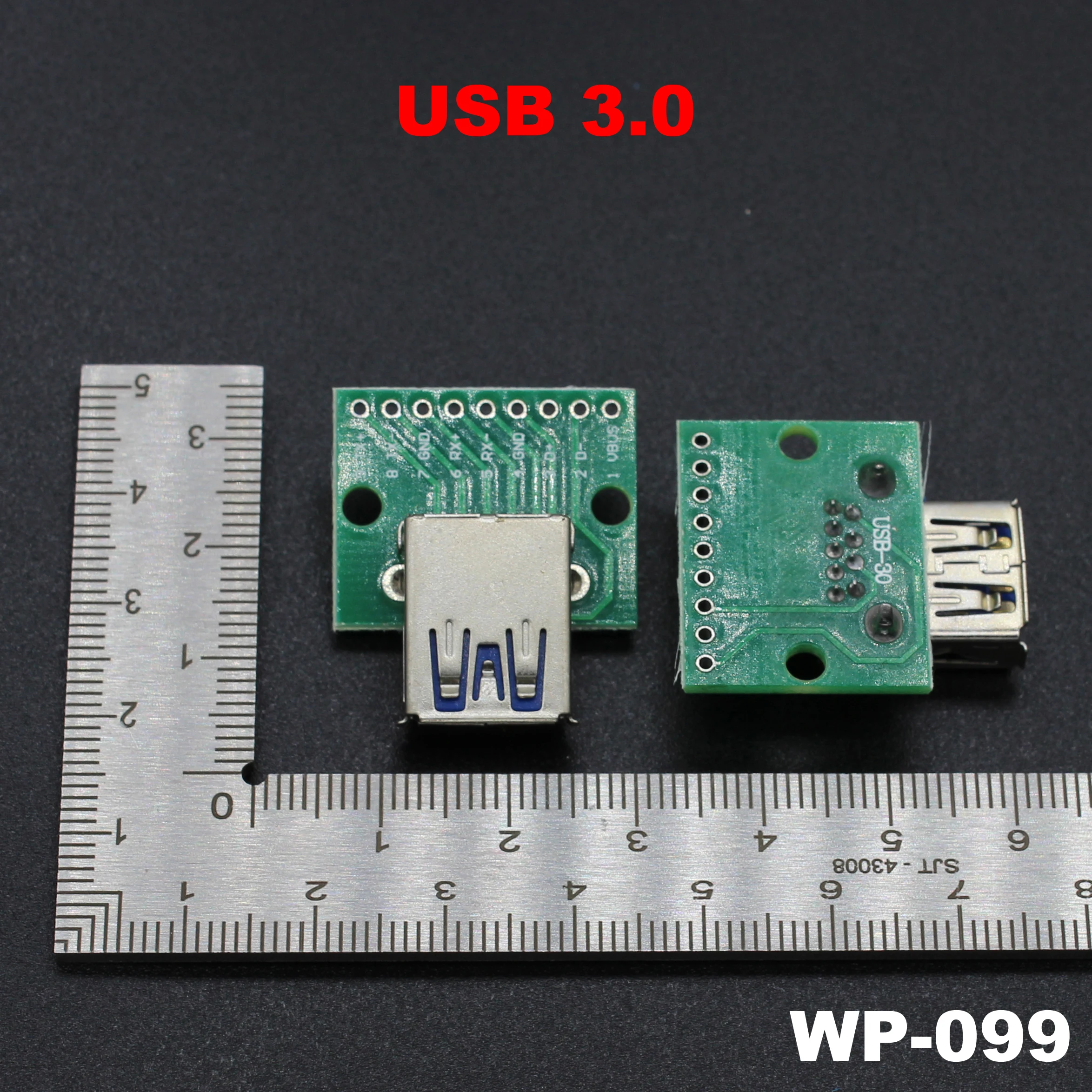 

2PCS 5pcs 10PCS USB 3.0 A Female Connector Interface to 2.54mm DIP PCB Converter Adapter Breakout Board