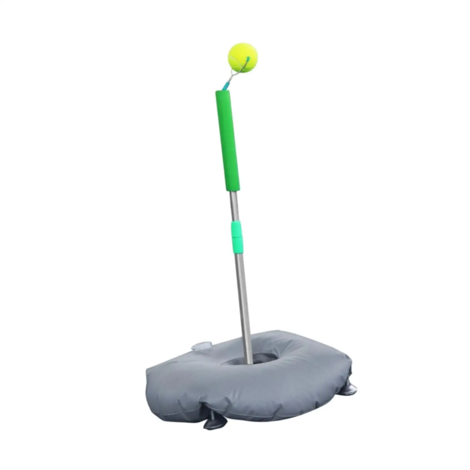 Tennis Training Swing Trainer Rebounder Simulator Adjustable Stainless Steel Equipment for Solo Practice Beginners