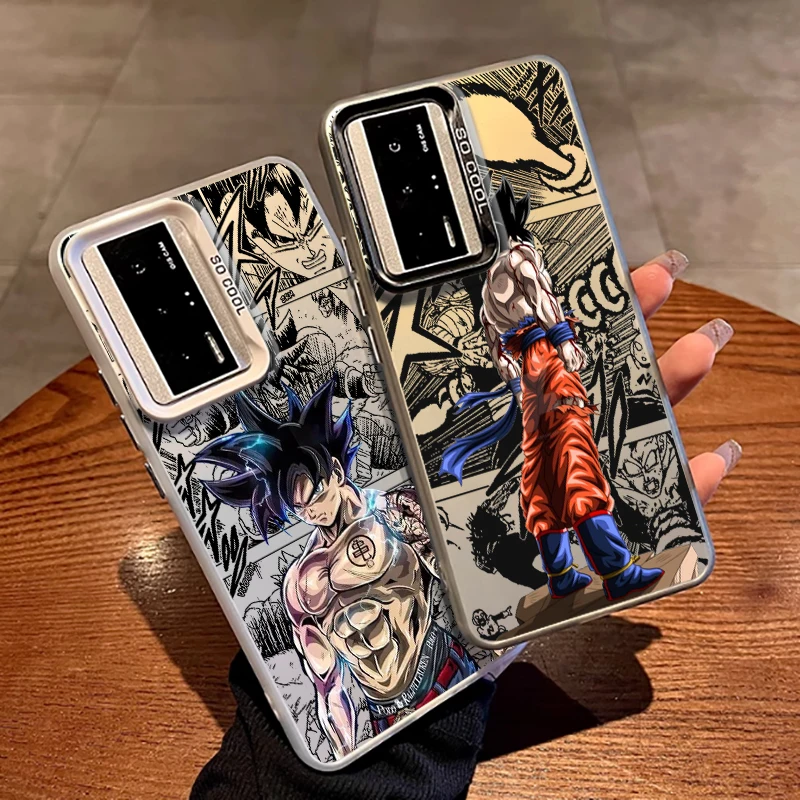 

Comics D-Dragon Ball Goku For Redmi Note 13 12 12S 11 11S 11E 10 10T 10S 9C 9T Pro Plus Max Lite 5G Colorful Silver Phone Case