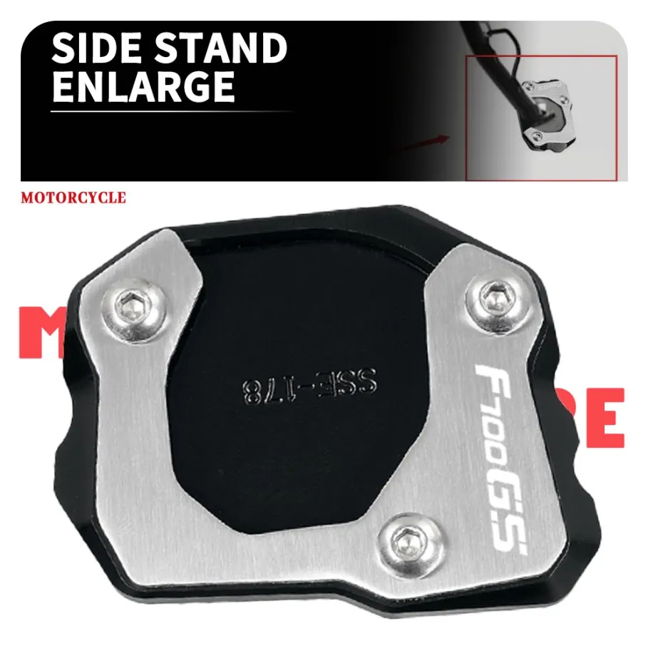 

Боковая подставка для ног мотоцикла для BMW F700GS 2012-2021 2020 2019 2018, накладка, подставка, увеличитель, поддержка расширения, увеличенное основание