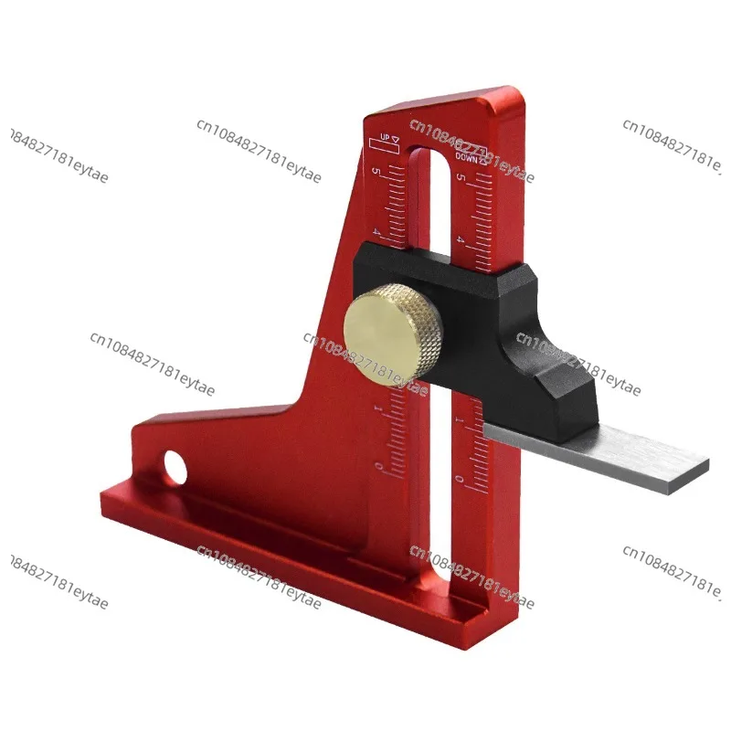 

Woodworking Altimeter, Aluminum Alloy, Saw Table Adjustment Ruler, Height Gauge Depth Measurement Height Ruler