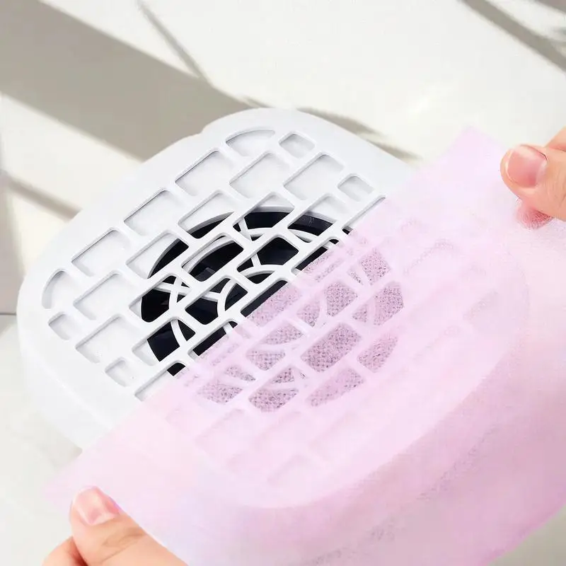 100 ورقة مسمار مجمع الغبار ورق فلتر القطن استبدال مسمار كنس تصفية الأقمشة غير المنسوجة ورقة مانيكير الملحقات