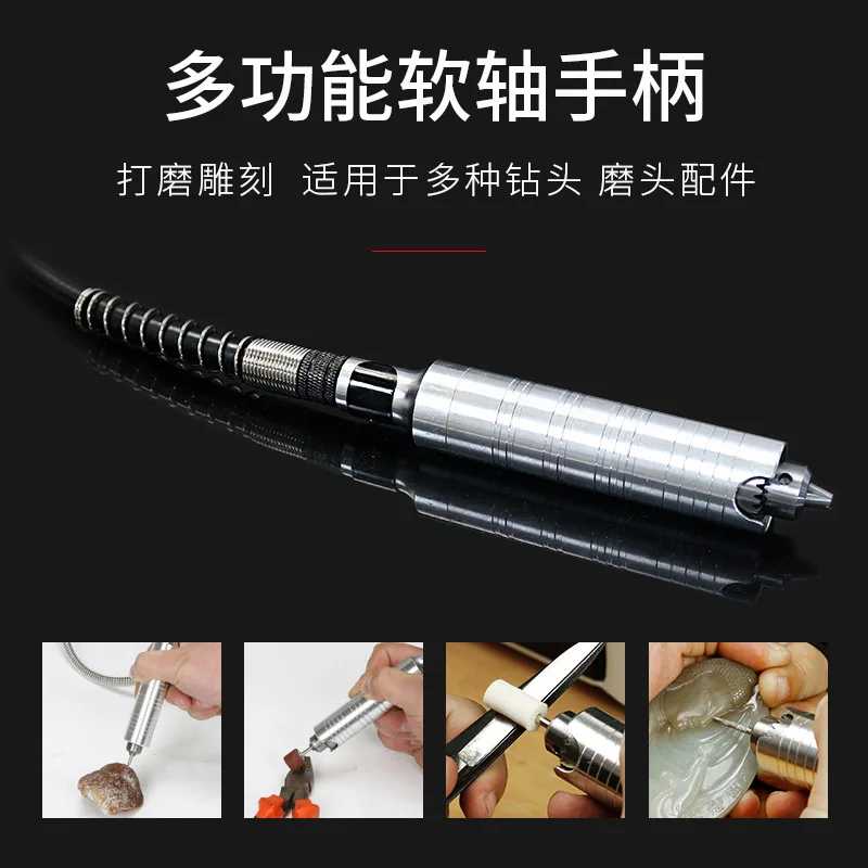 T200S Multifunctional Bench Grinder, Electric Jade Carving, Polishing & Grinding Tool With Grinding Wheel