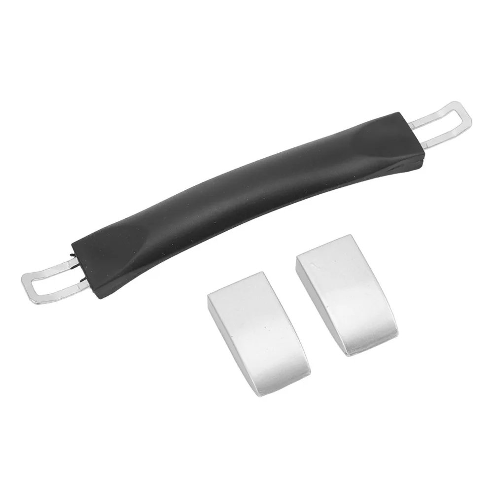 

2 Pcs /Set Durable Plastic Luggage Handle Flexible Black Luggage Pull Handle Luggage Handle Replacement Luggage Replacement