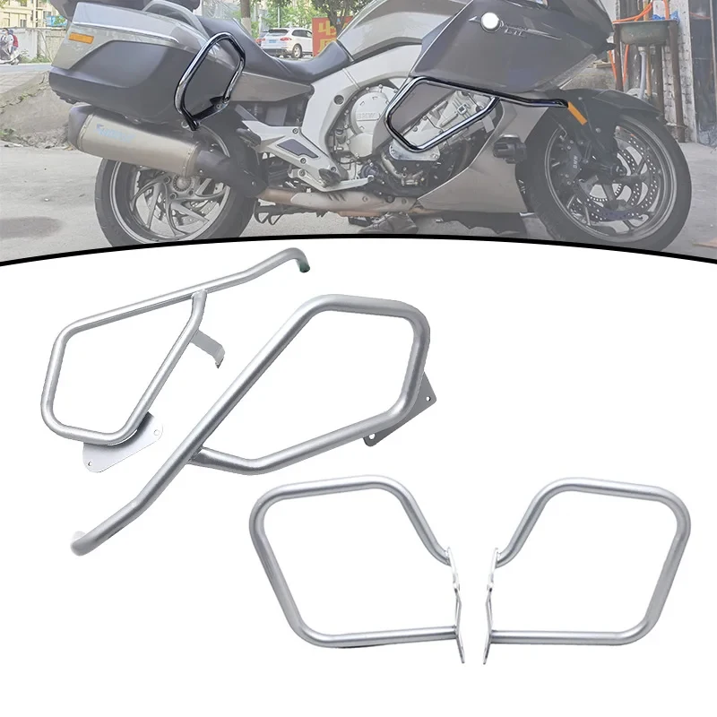 For BMW K1600GT K1600 GT GTL K1600GTL 2011-2022 Motorcycle Crash Bar Saddlebag Side Box Engine Guard Protective Frame Bumper