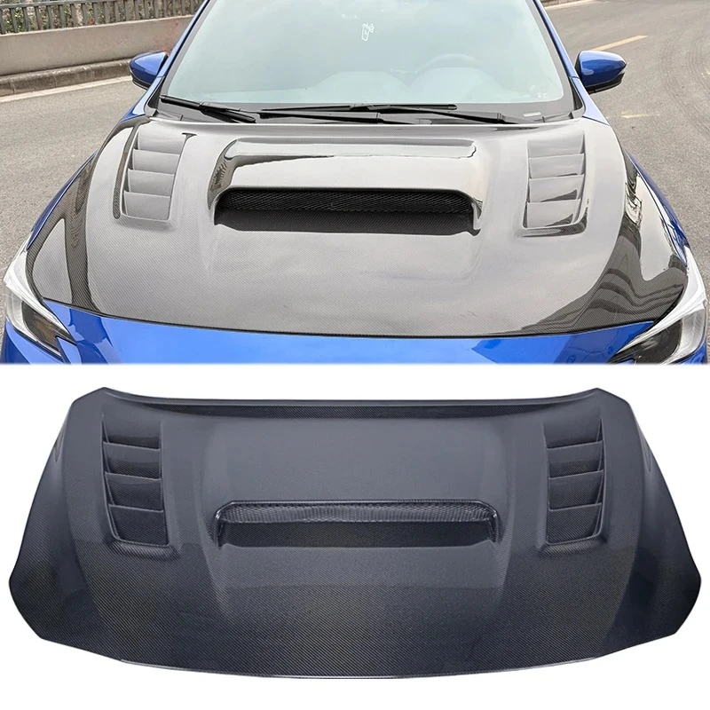 

Vrs Style Carbon Fiber Front Engine Hood Bonnet For Subaru Wrx 2024 Sti Carbon Hoods