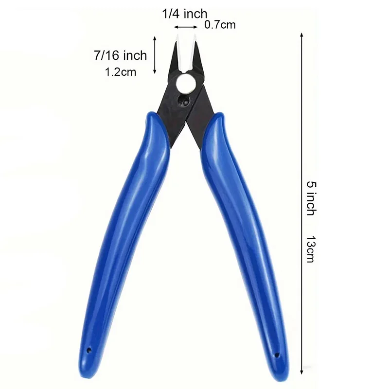 Wire Cutter Flush Cutting Pliers Precision Side Cutting Pliers Multifunctional Pliers Scissors Suitable for Jewelry Wire