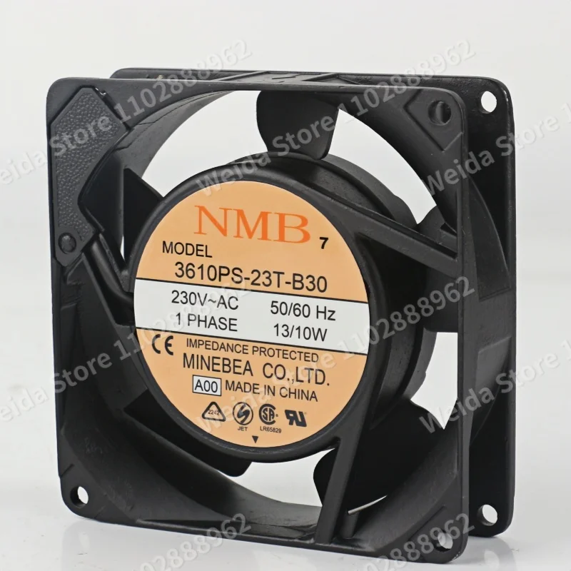 90X90X25MM New Original NMB DC EC 220V 200V 240V AC 230V AC13/10W 9025 3610PS-23T-B30 9CM Aluminum Frame Inverter Cooling Fan
