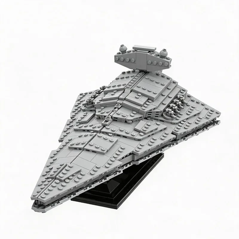 

1173PCS MOC Space Battle Midi Empire Destroyer ISD Display Model Warship DIY Creative Ideas Assembly Building Blocks Birthday