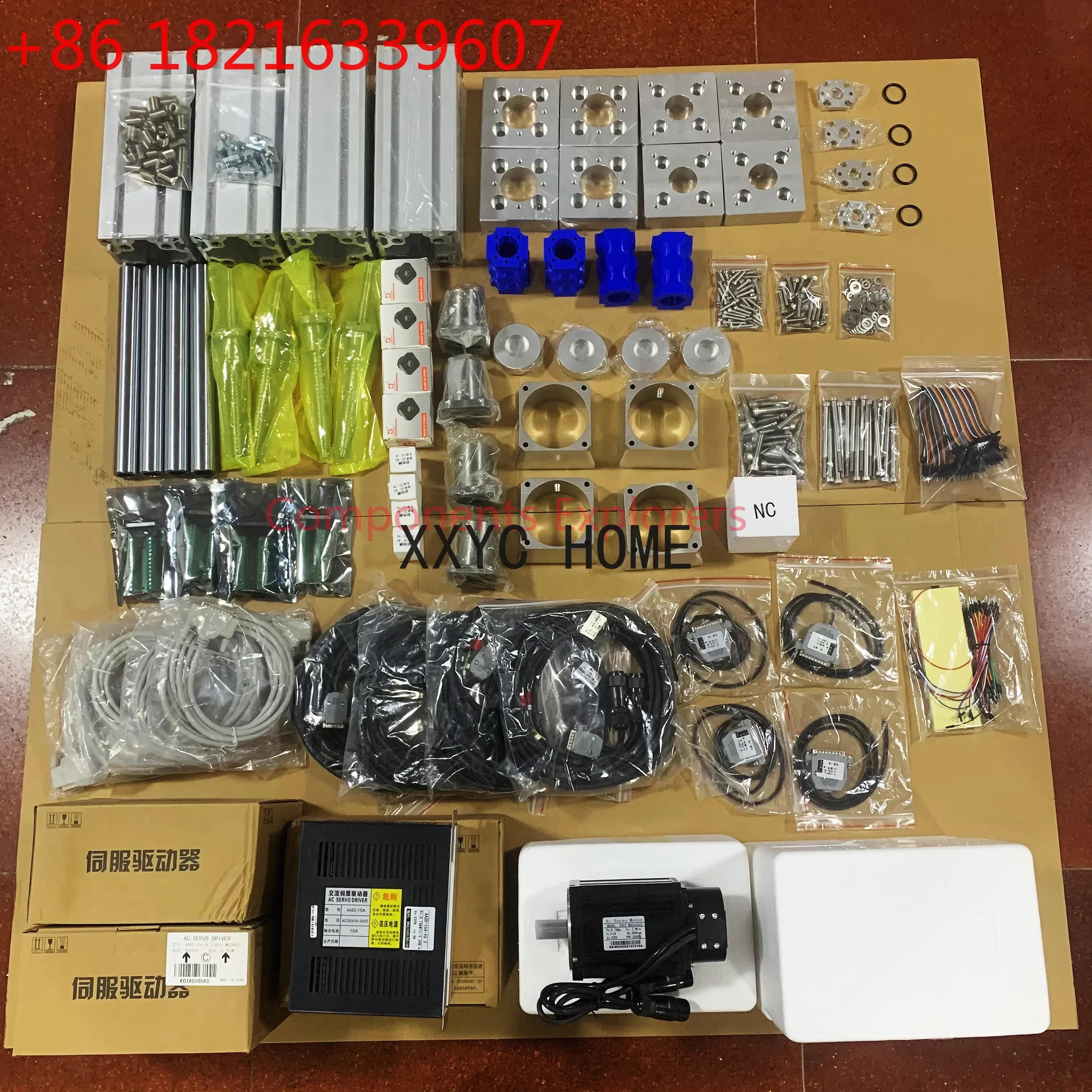 TAO Full Kits for SFX 150 With Thanos AMC,Black Color, shipping with 4pcs plates and white drivers
