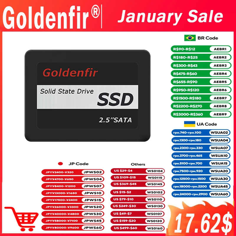SSD 240GB 120GB 2.5 inch for PC