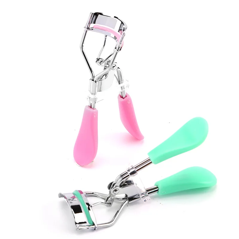 Plastic Handle Eyelash Curlers Sun Flower Curl Up Artifact Eyelash Curler Beauty Tools Wide-angle Portable False Eyelash Curlers