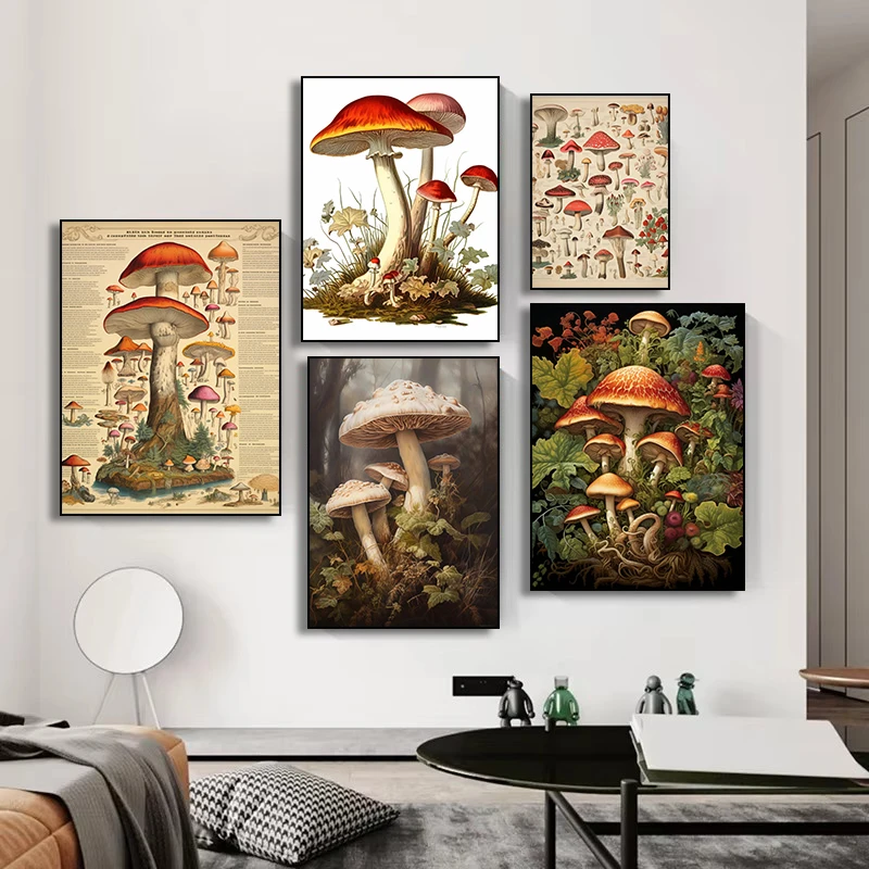Retro Mushroom Seri… - image