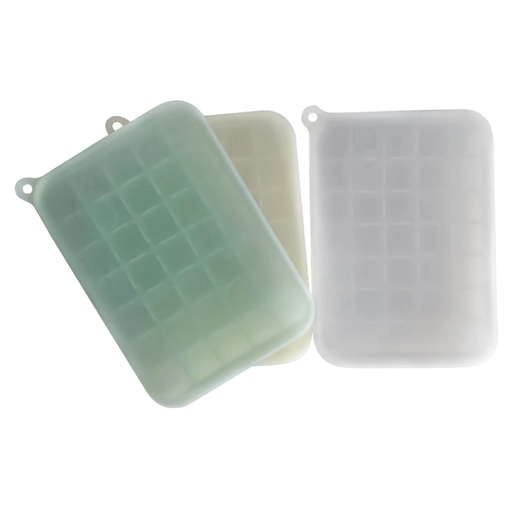 35 grid silicone ice grid with cover household square ice grid mold Silicone Mold Scented Making Tools 3D DIY Handmade Fragrance