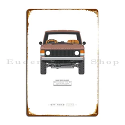 Range Rover Classic Color2 Metal Plaque Rusty Pub Bar Customize Plaques Tin Sign Poster