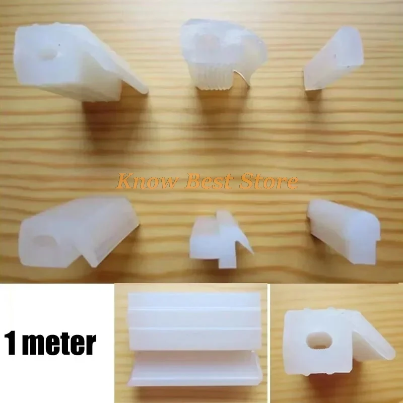 Vacuum packaging machine sealing gasket sealing machine upper cover silicone sealing strip sealing ring 1 meter
