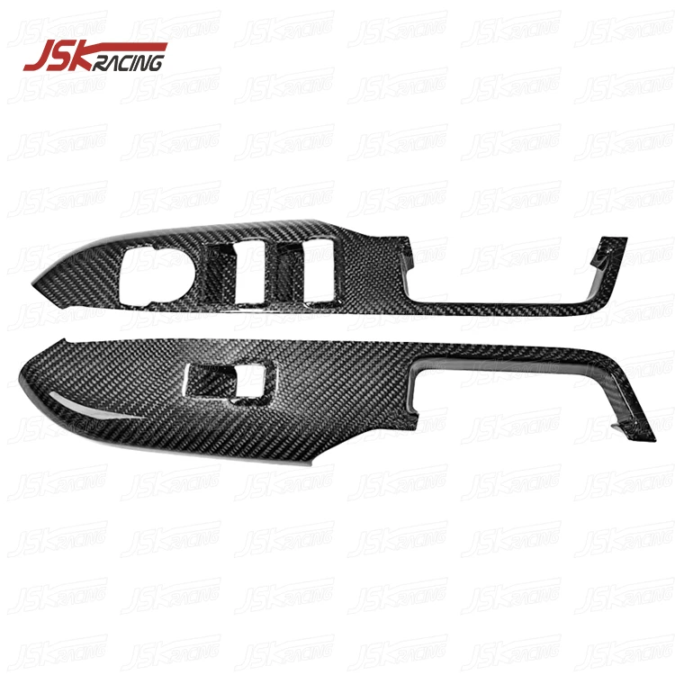 Dry Carbon Fiber Window Switch Panel for 2024 Ford Mustang Dark Horse