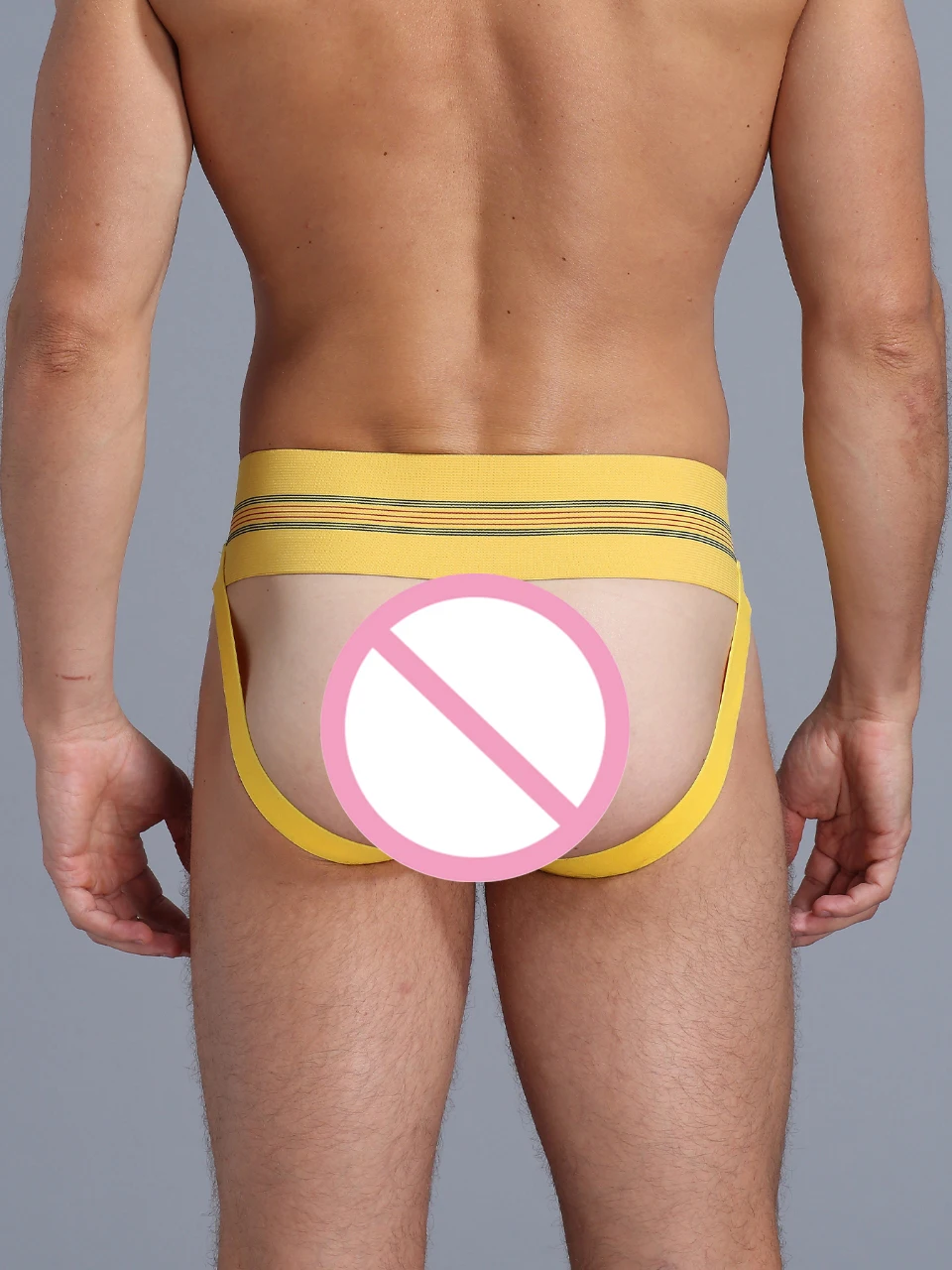 ملابس داخلية مثيرة للرجال حزام رياضي للرجال حزام رياضي ملابس داخلية للرجال حزام رياضي للمثليين حزام جوك قطني أبيض قابل للتنفس