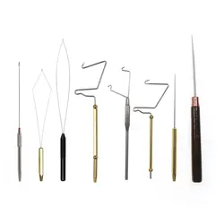 1pc Bobbin Threader Whip Finisher Bodkin Needle Fly Tying Tool For Tying Dry Wet Nymph Streamers Fishing Lures Fishing Tackles