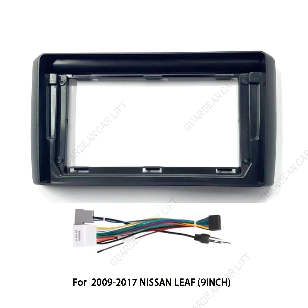 For 2009-2017 2018+ NISSAN LEAF (9INCH) Car Radio Fascias Android GPS MP5 Stereo Player 2Din Head Unit Panel Dash Frame Installa