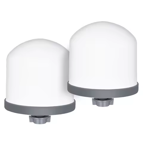 AA81-2Pc Replacement Ceramic Filter Magnetized Mineral Water Purifier Water Filter Ceramic Hemisphere Water Filters