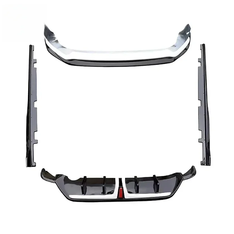 Factory Fit Front Rear Lip Side Skirts S Plastic Bumper Car Bodykit Auto Parts Diffuser Sp
