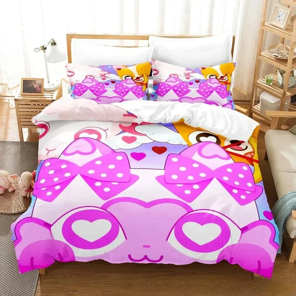 New 3D Game Pet Simulator X Bedding Set Single Twin Full Queen King Size Bed Set Adult Kid Bedroom Duvet cover Set Home Textiles