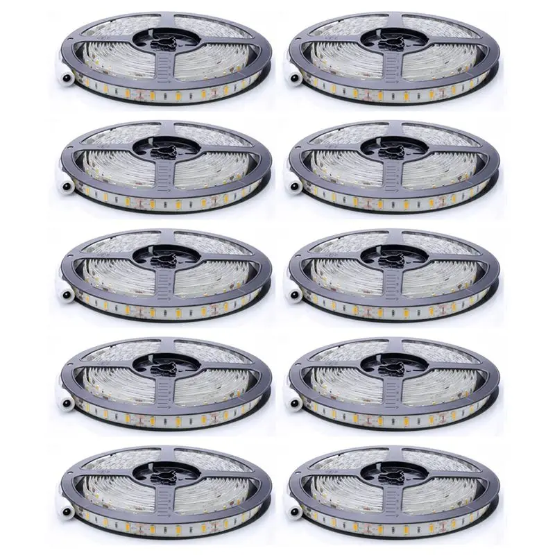 ABWP-20X Flexible 5M DC 12V 36W SMD 2835X300 Leds IP20 Warm White(3000K) LED Strip Band Lights