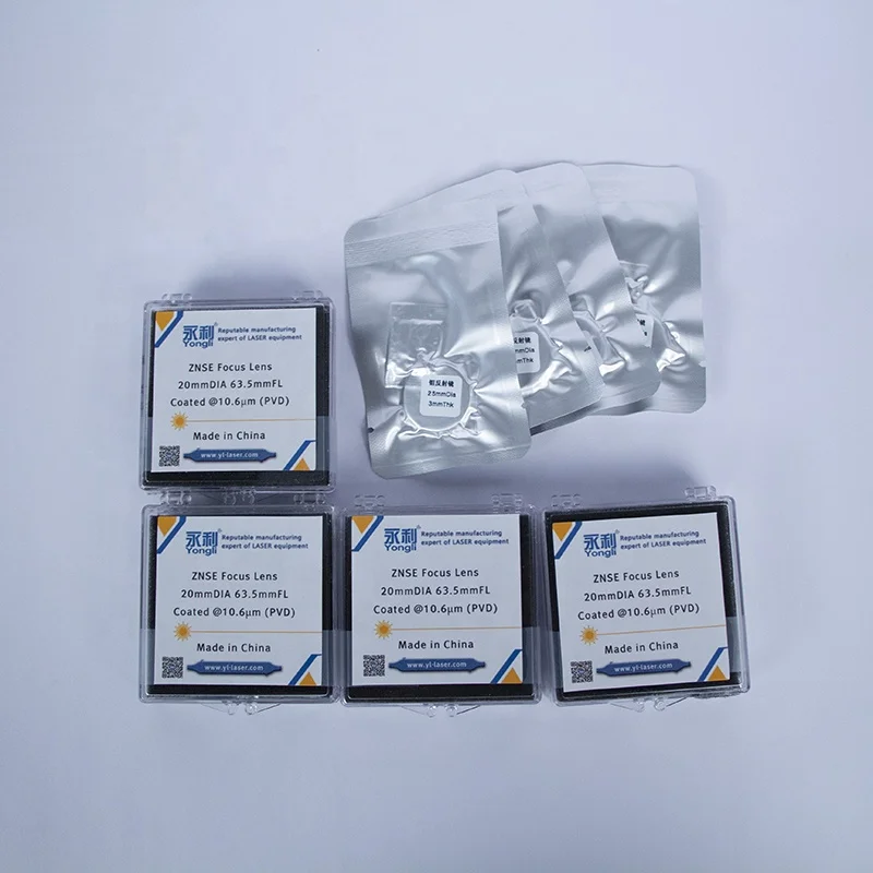 in frared Lens USA ZnSe CVD la ser Lenses Dia 18 19.05mm 20 FL 38.1 50.8 63.5 76.2 101.6 1.5