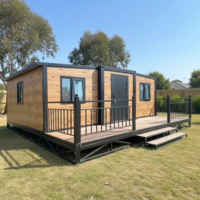 Luxury Modular Home Container House 20FT 30FT 40FT Expandable Folding Container House for Apartment or Villa