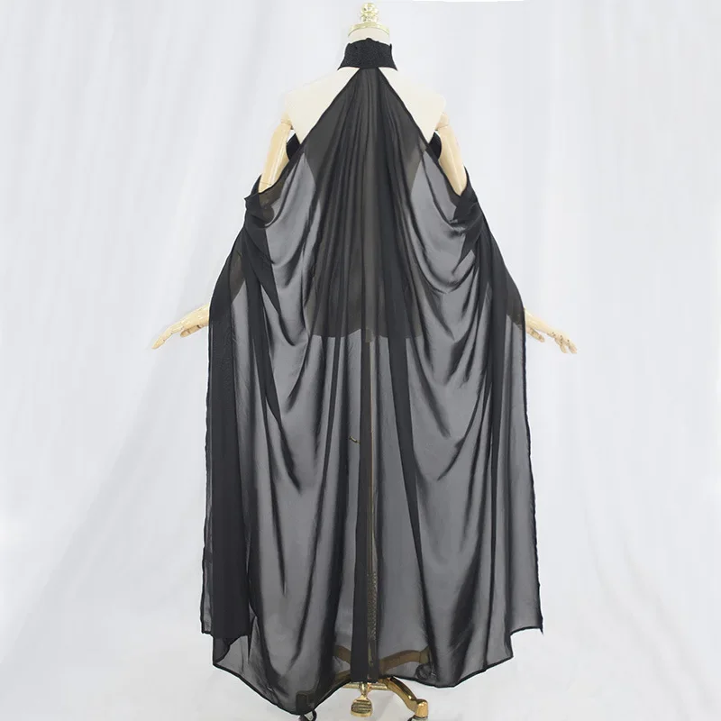 Fotografia 6: Capa medieval unissex, manto com capuz, casaco, túnica wicca, capa medieval, xale, fantasia de bruxa e feiticeiro para festa de Halloween, cosplay, para mulheres.