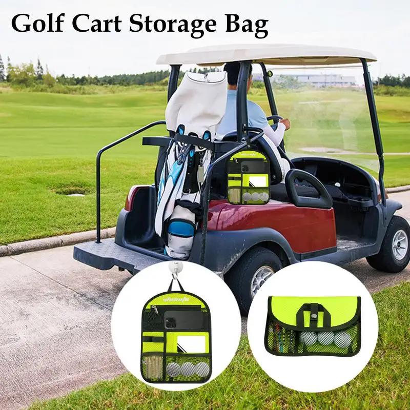 Golf Cart Bag Portable Waterproof Golf Bag Organizer Large Capacity Durable Golf Club Bag for Golf Enthusiast Family Friends