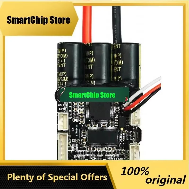 SmCpFlipsky Mini V6 Mk5 With Power Button Base On Vesc6.6 With Aluminum Anodized Heat Sink For Electric Skate Electric Moto