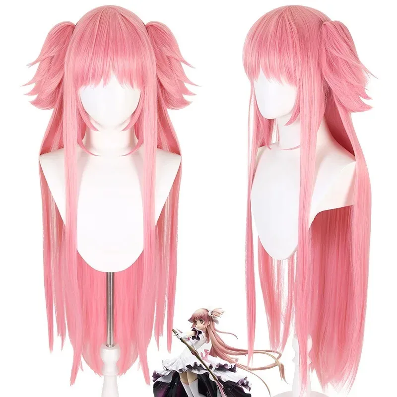 

Magical Girl Sakura Kyouko Kaname Madoka Cosplay Wig Synthetic Colorful Straight Hair Wig Anime Coser Cute Girl Wig Daily Party