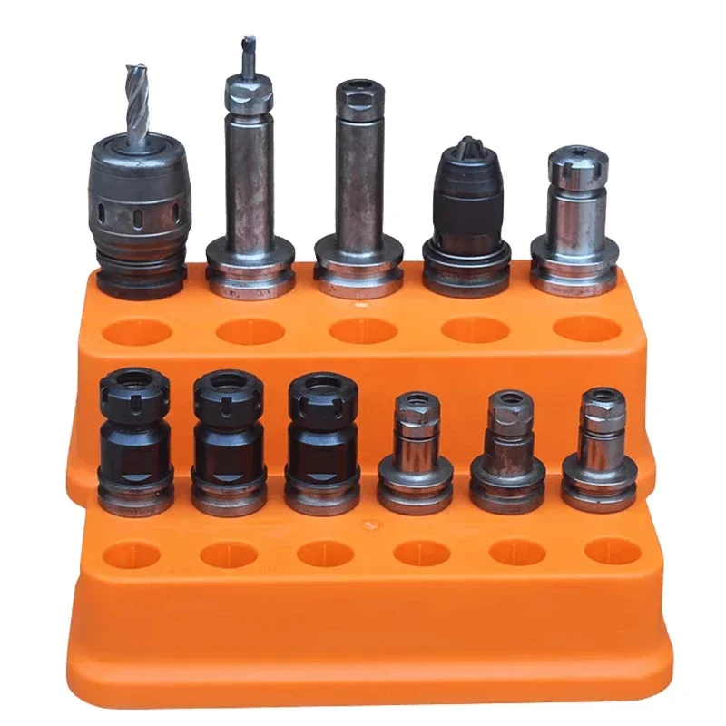 CJLY BT30 BT40 BT50 Collet Storage Box Plastic Chuck Collecting Box Tool Holders CNC Mahcine Parts Holders Case