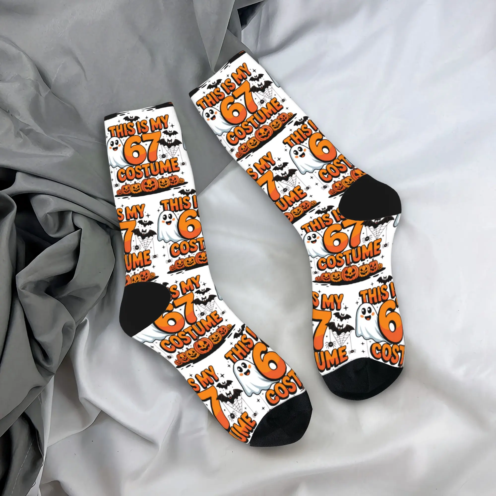 

Костюм This Is My Halloween 67, забавные носки Brainrot Meme, весенние чулки, мужские качественные носки, дизайнерские нескользящие носки для скалолазания