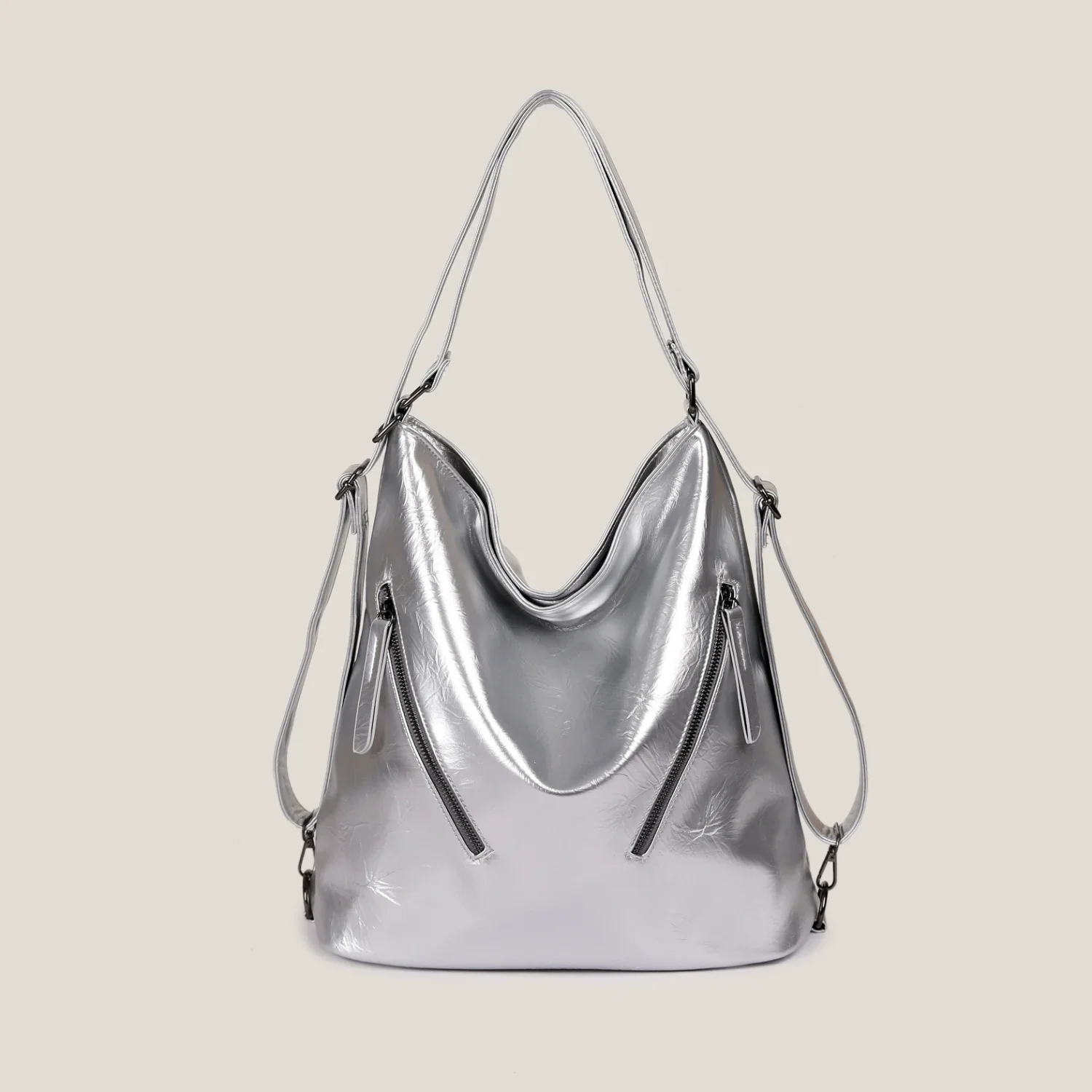 

Stylish PU Hobo Shoulder Bag, Women's Casual Handbag, Large Capacity