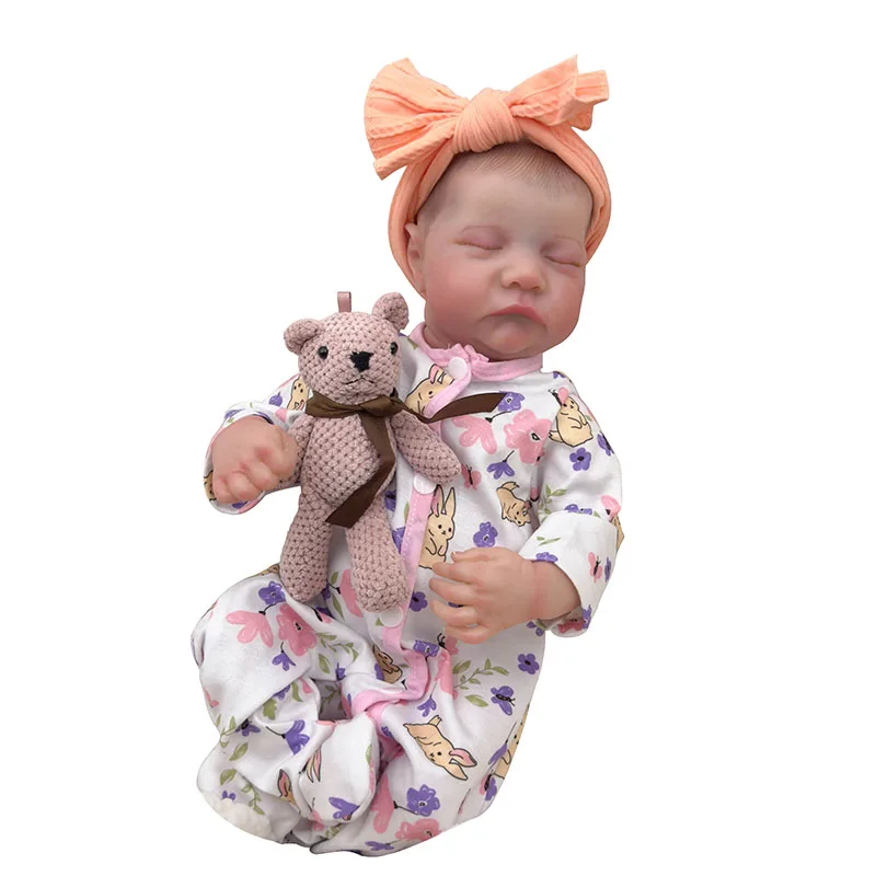 

Кукла-младенец Леви 48 см, 3D-эффект кожи с видимыми венами, ручная роспись, полностью виниловая кукла-девочка