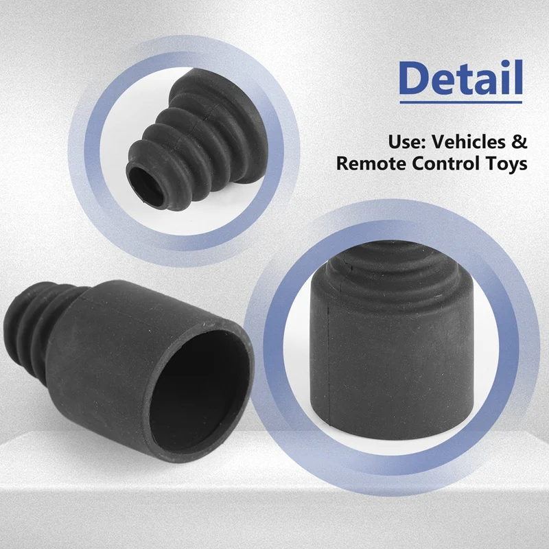 Dustproof Sleeves Of Half-Shaft Axle Boot For 1/5 Rovan RV KM BAJA 5B 5T 5Sc Rc Car Gas Parts 4Pcs/Set