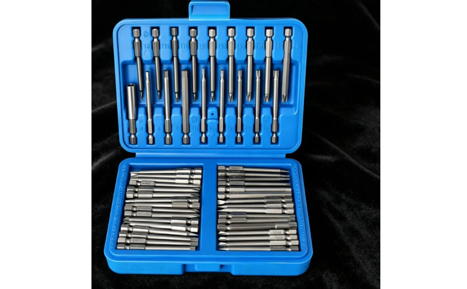 50 Pieces Attracting Screwdriver Bits Heat Treated Attracting Screwdriver Bit 1/4 Inch Driver Bits Strong Grip Tool Set