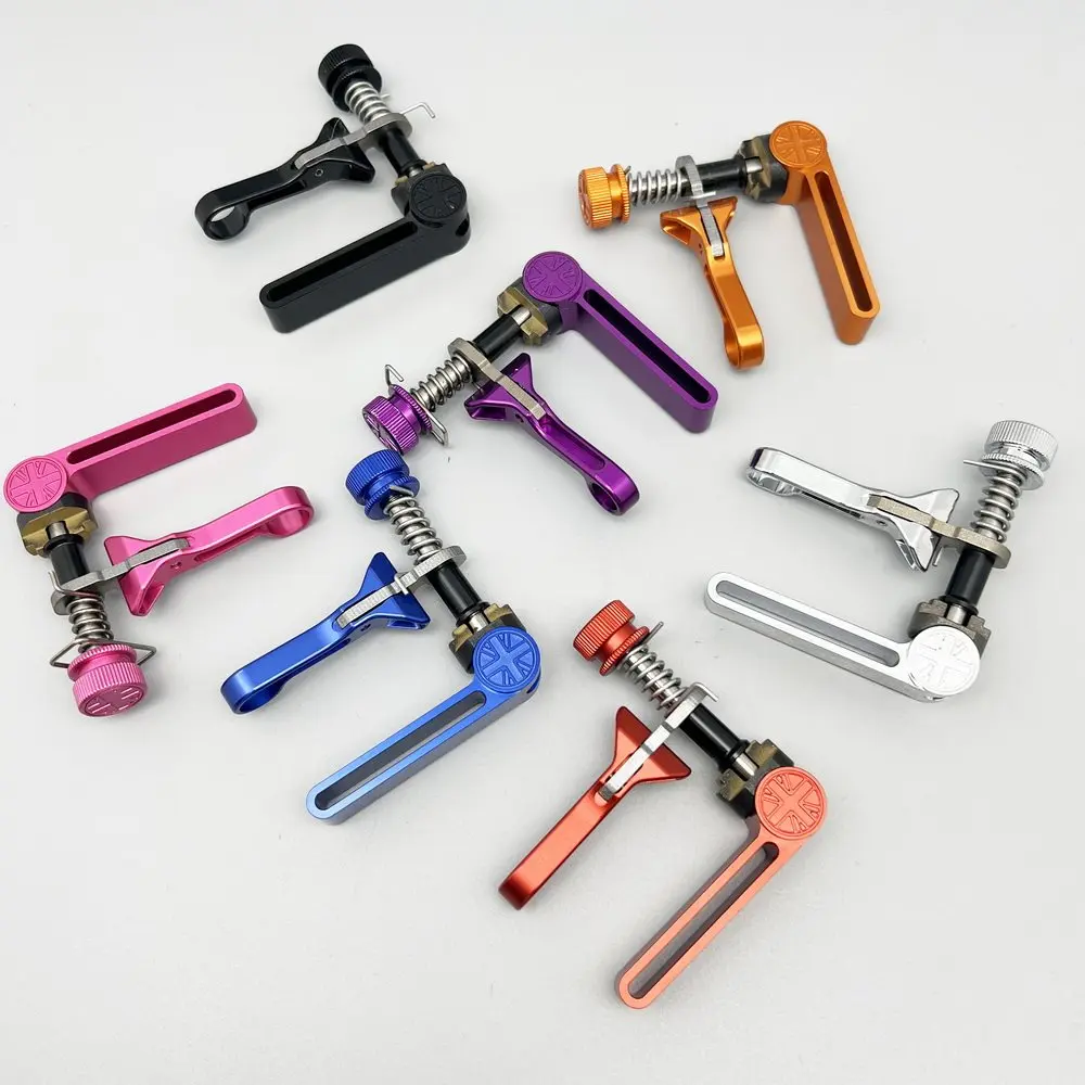 UnionJack Seat Tube Clamp for Brompton Aline/Cline/Pline Seatpost Clamp Laser Engraved Buckle Wrench