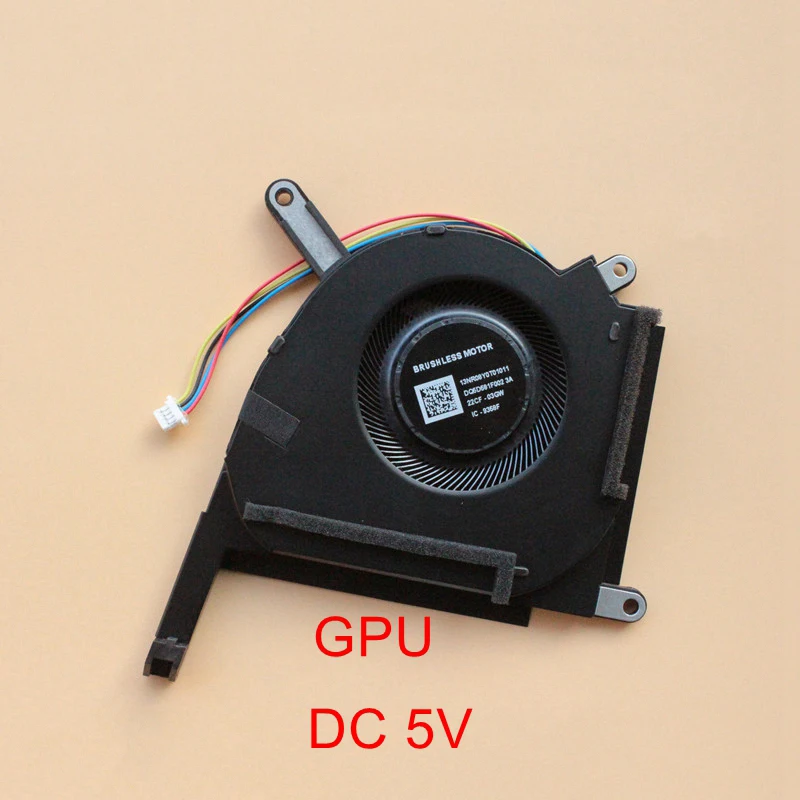 New Original Laptop CPU GPU Cooling Fan For Asus TUF Gaming F15 FX507 FX507Z FX507ZM FA507R FA507RE FA707R FA707RR FX707Z 12V 5V