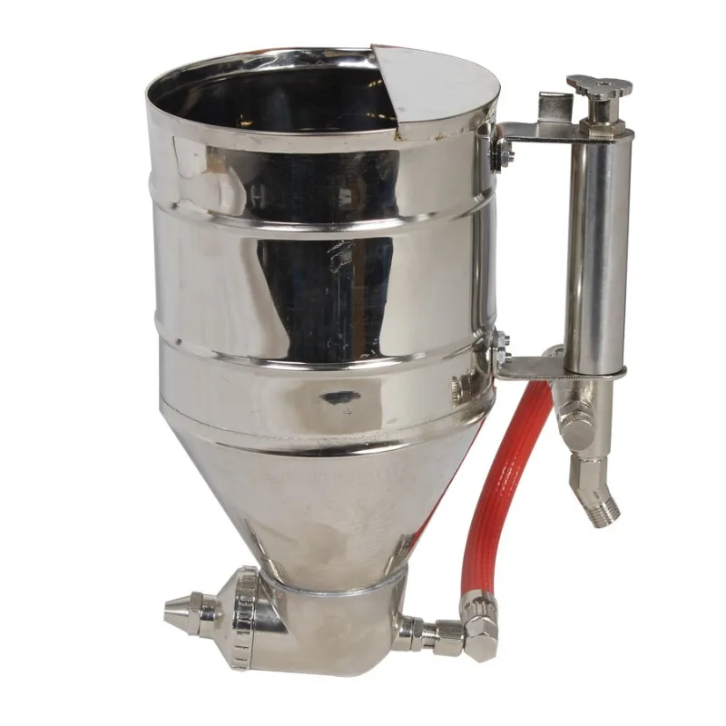 Real Stone Diatom Mud Spray Gun, Stainless Steel Multi-functional Building Pneumatic Tool  Gun