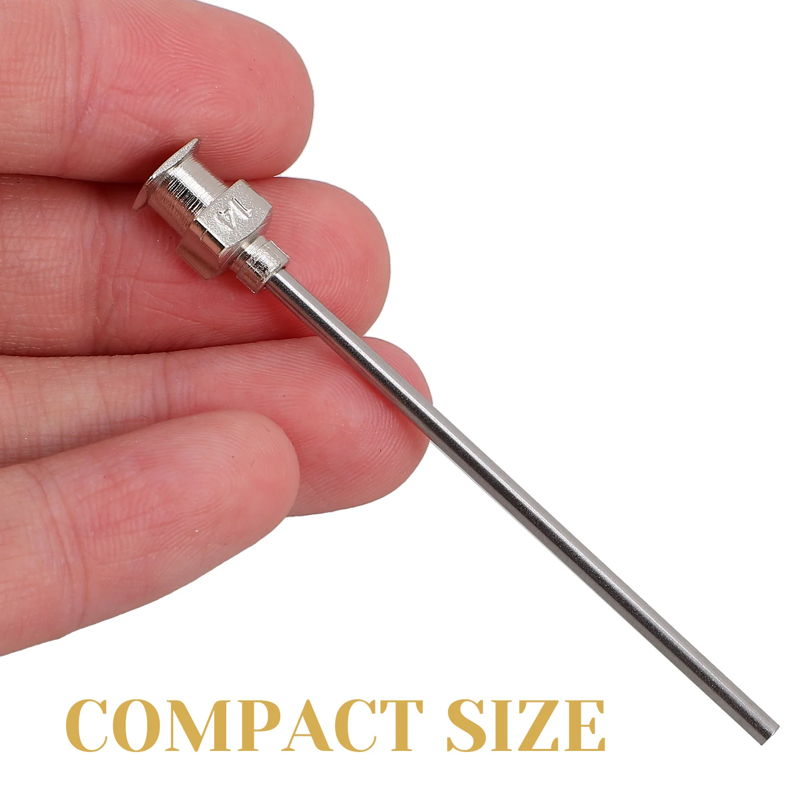 

16pcs Dispensing Needles Stainless Steel Tips For Glue Dispenser Precision Lab Work Applicator Needle Tips Replacement