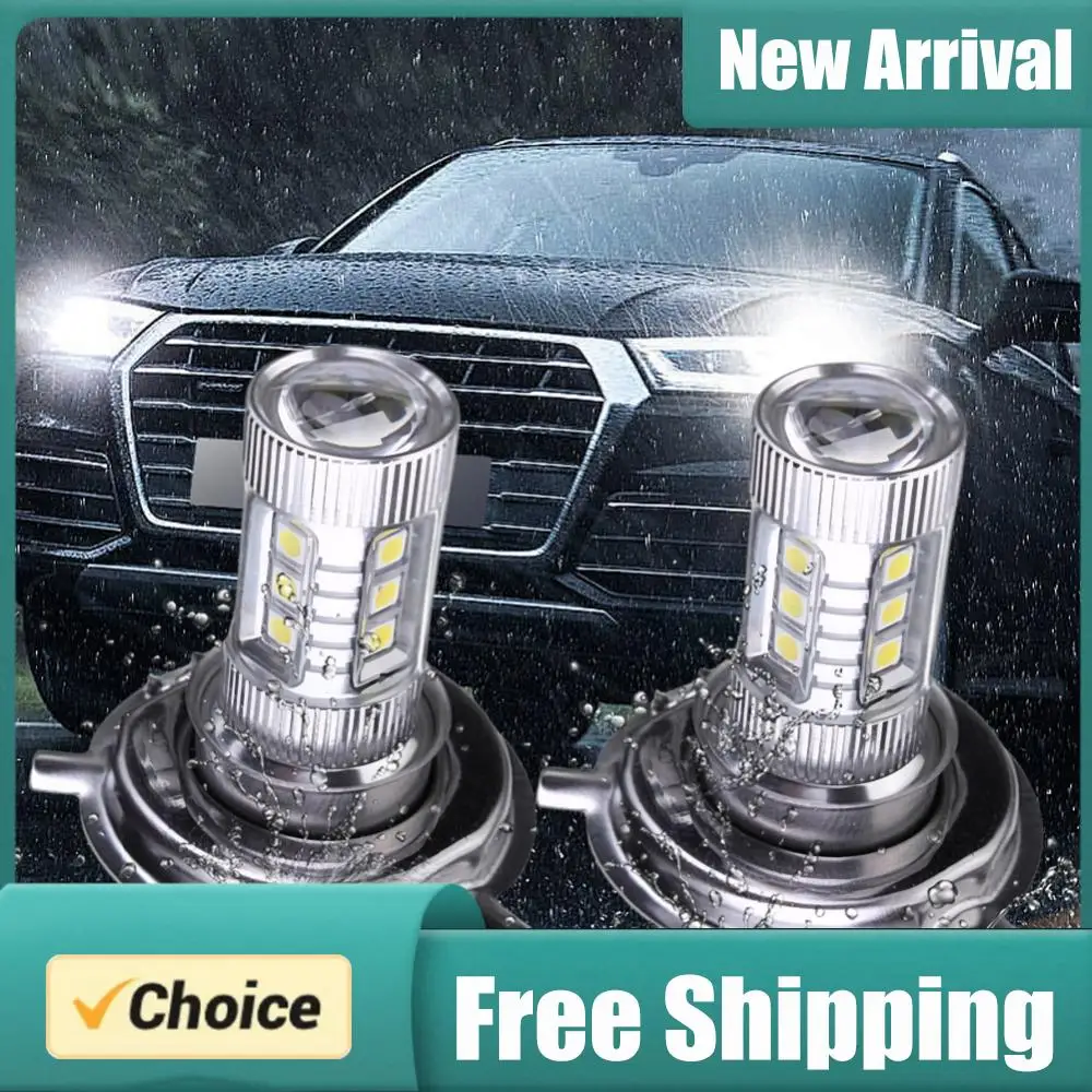 

H4 Super White LED Headlight Bulb 6000-6500K High Low Beam Driving Running Lamp IP67 Waterproof DRL Lamp 4000LM 80W 12V