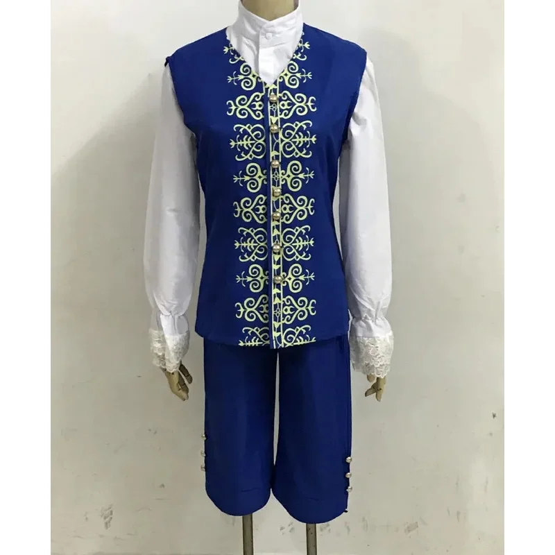 Prince Beast Cosplay Costume Outfit Halloween Carnival Costumes for Adult Cosplay Costume Coat+vest+shirt+bow tie+pants