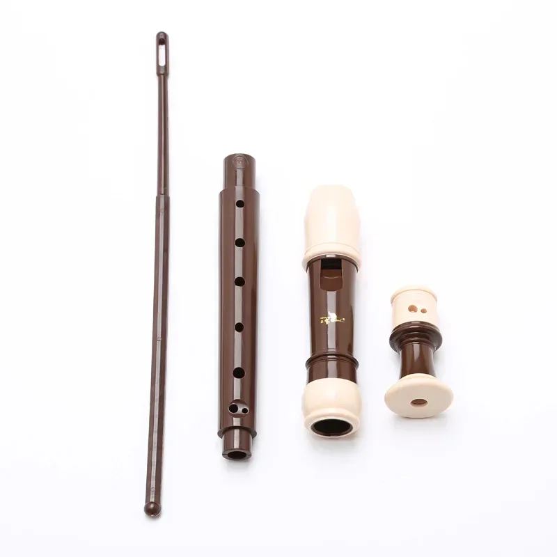 Flauta de 8 agujeros, grabadora de clarinete barroco, flauta Vertical para principiantes, práctica profesional, flauta de resina ABS, instrumentos de viento de madera