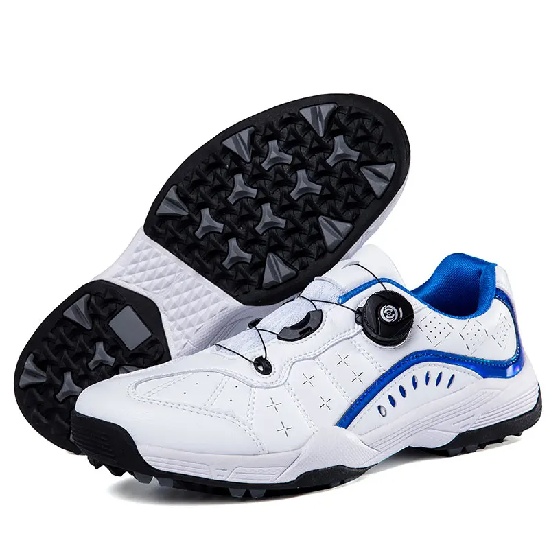 Chaussures d'entraînement de golf coordonnantes unisexes, baskets de golf professionnelles, chaussures de sport décontractées en plein air, hommes et femmes, grande taille 36-46, enge